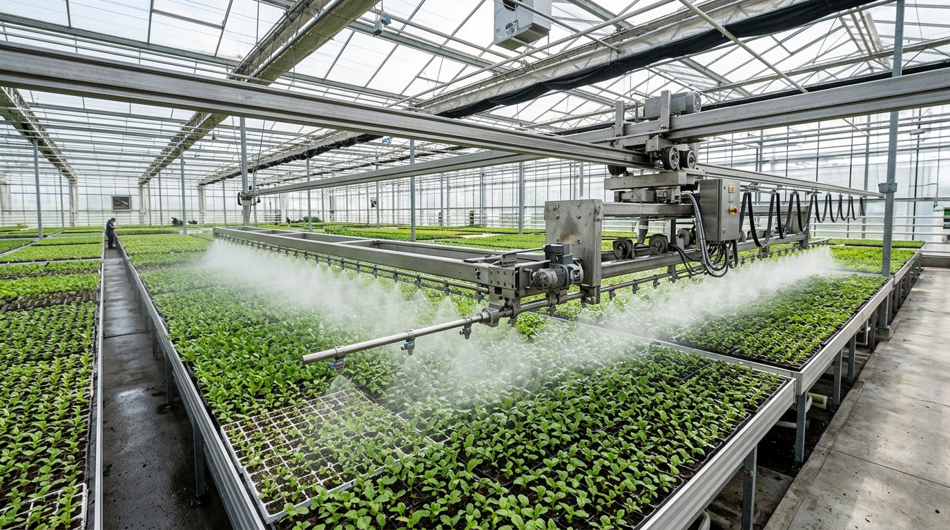 Otomatik Sulama Bumu Robotu - Watering Boom Irrigation