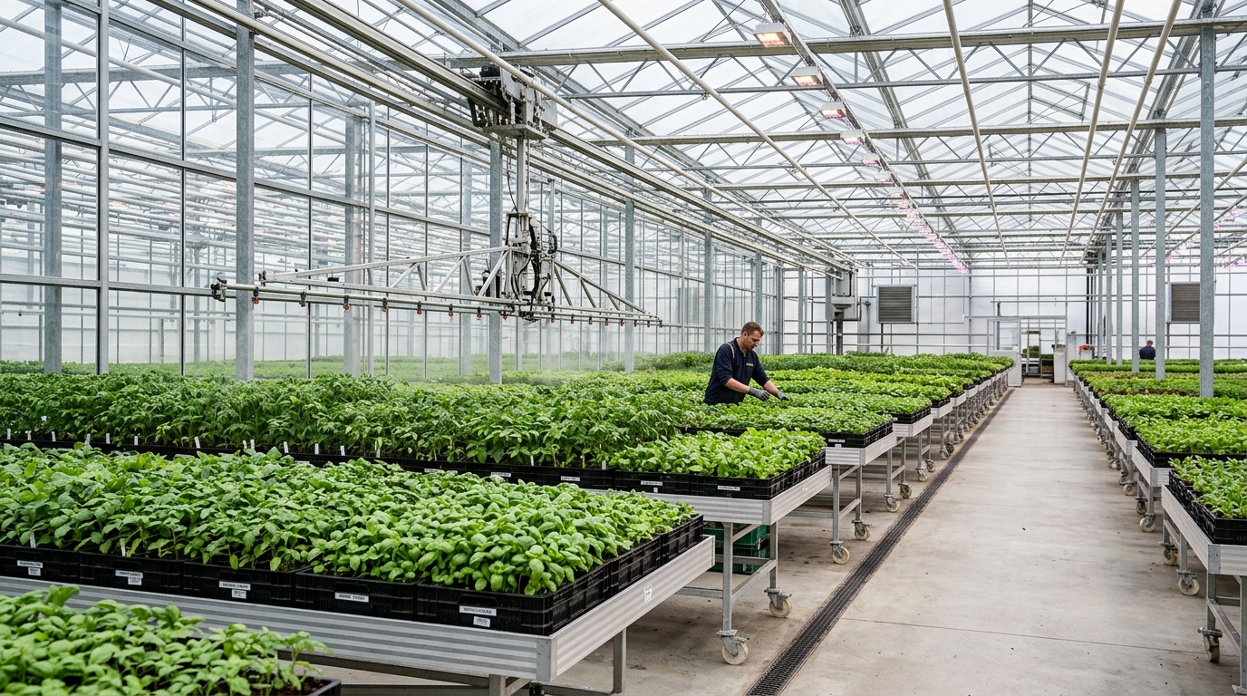 Profesyonel Fide Serası ve Tohum Yetiştiriciliği - Professional Nursery Greenhouse