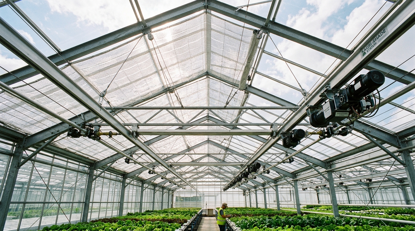 Sera Gölgeleme Filesi ve İklim Perdesi Ağları - Agricultural Shade Net