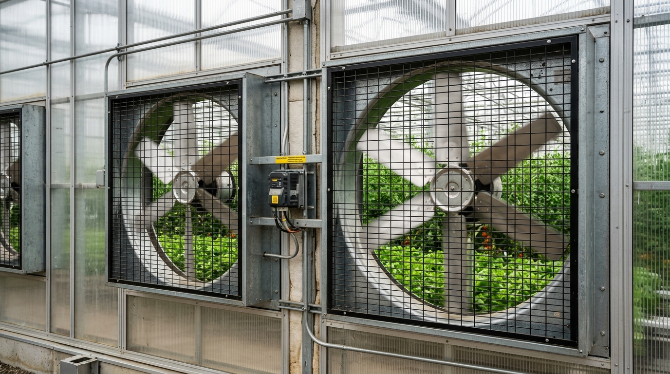 Sera Havalandırma Fanları ve İklimlendirme - Greenhouse Ventilation Fans