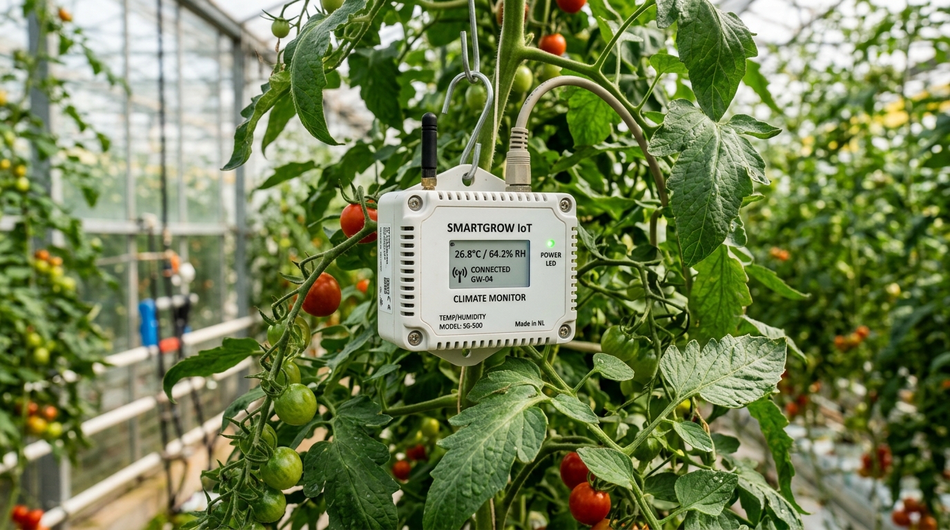 Sera İklim Sensörü Ölçüm Kutusu - Climate Sensor Box