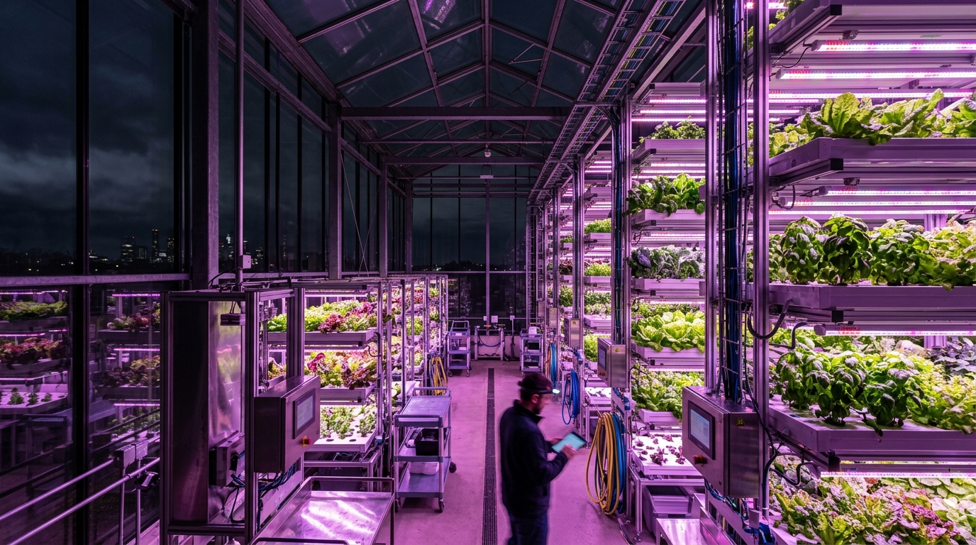 Sera LED Bitki Aydınlatma Sistemleri - Grow Light Technology
